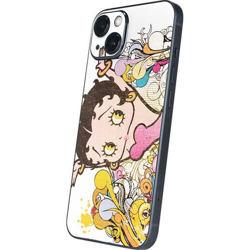 Betty Boop Hands Up iPhone Skins