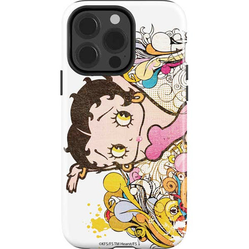 Betty Boop Hands Up iPhone 15 Pro Impact Case