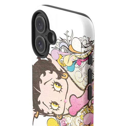 Betty Boop Hands Up iPhone 16 Plus Impact Case