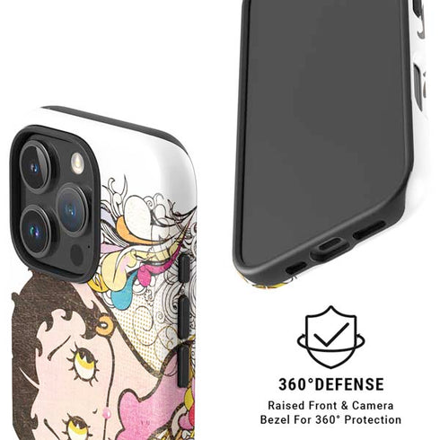 Betty Boop Hands Up iPhone 16 Pro Magsafe Impact Case