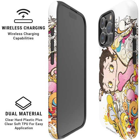 Betty Boop Hands Up iPhone 16 Pro Magsafe Impact Case