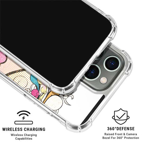 Betty Boop Hands Up iPhone 16 Pro Max Clear Case