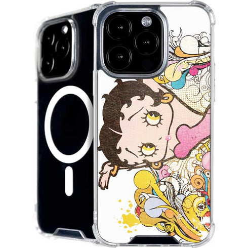 Betty Boop Hands Up iPhone 16 Pro Max MagSafe Case