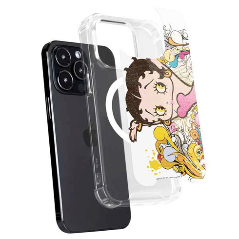 Betty Boop Hands Up iPhone 16 Pro Max MagSafe Case