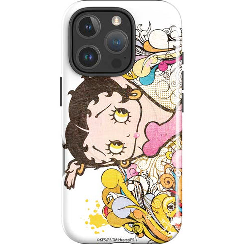 Betty Boop Hands Up iPhone 16 Pro Max Magsafe Impact Case