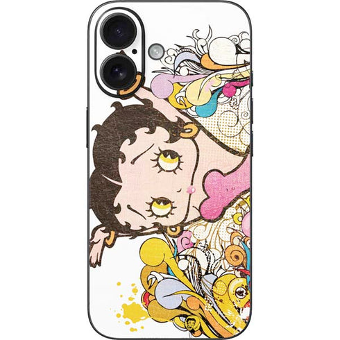 Betty Boop Hands Up iPhone 16 Skin
