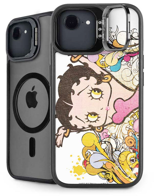 Betty Boop Hands Up iPhone 16e Kickstand Case