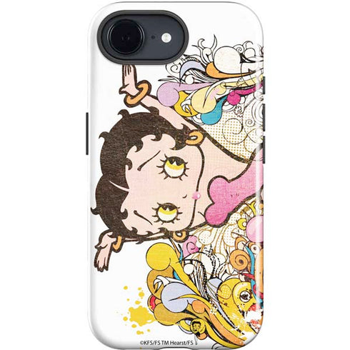 Betty Boop Hands Up iPhone 16e Impact Case