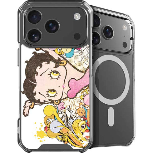 Betty Boop Hands Up iPhone 18 Pro MagSafe Case