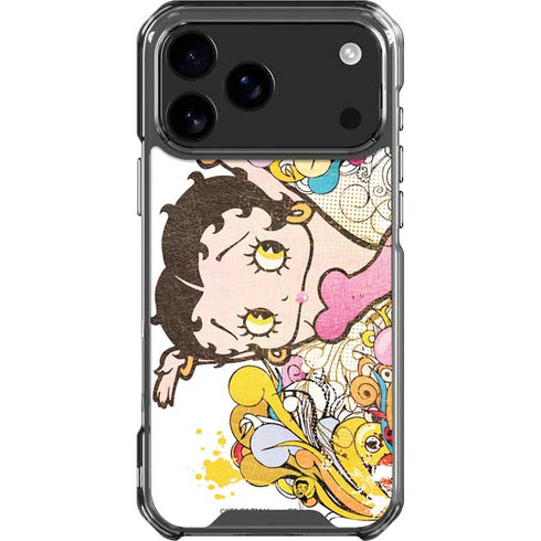 Betty Boop Hands Up iPhone 18 Pro Max Clear Case