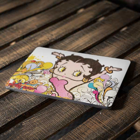 Betty Boop Hands Up Apple MacBook Air Skin