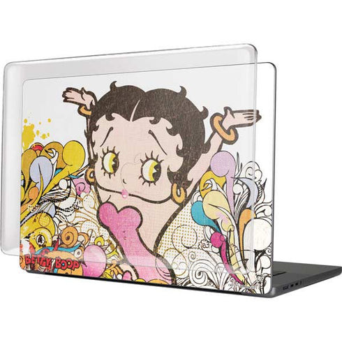 Betty Boop Hands Up MacBook Cases