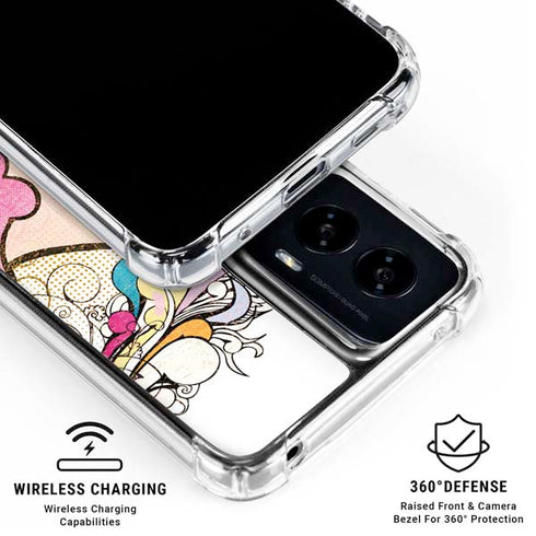 Betty Boop Hands Up Moto G Power 5G (2024) Clear Case