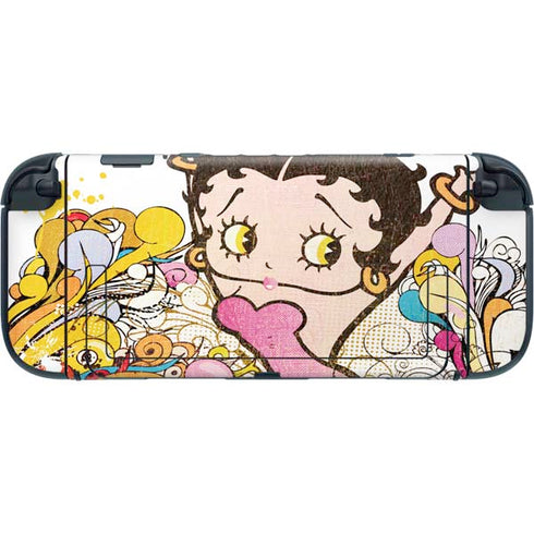 Betty Boop Hands Up Nintendo Switch 2 (2025) with Joy-Con Skin