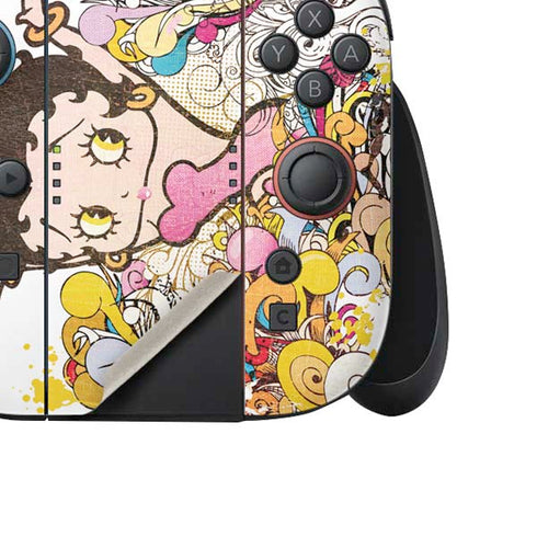 Betty Boop Hands Up Nintendo Switch 2 (2025) Joy-Con Controller Skin
