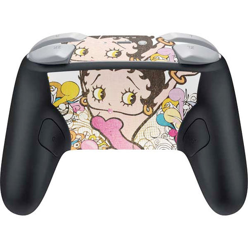 Betty Boop Hands Up Nintendo Switch 2 (2025) Pro Controller Skin