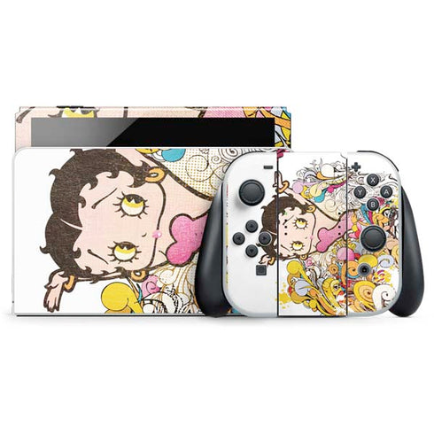 Betty Boop Hands Up Nintendo Skins