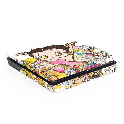 Betty Boop Hands Up PlayStation PS4 Skins