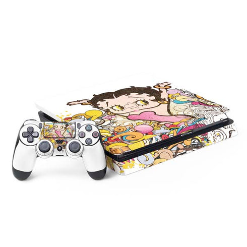 Betty Boop Hands Up PlayStation PS4 Skins
