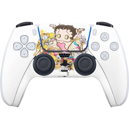Betty Boop Hands Up PlayStation PS5 Skins