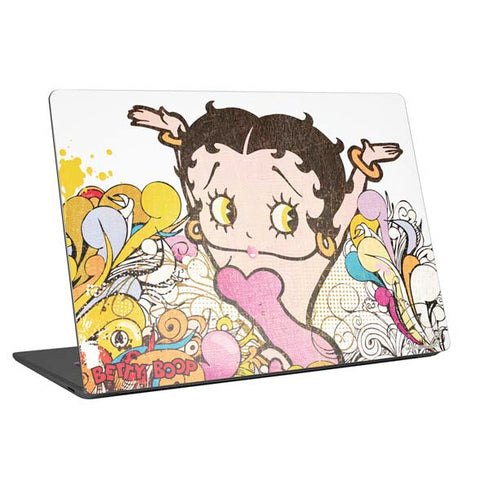 Betty Boop Hands Up Laptop Skins