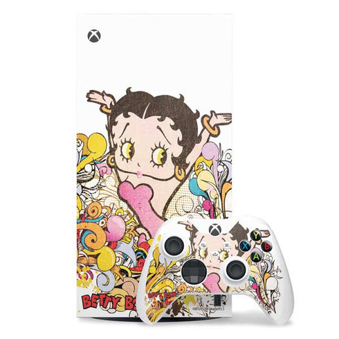 Betty Boop Hands Up Xbox Series X Skins