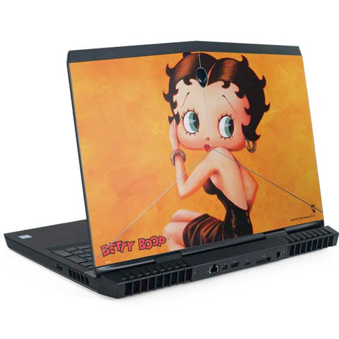 Betty Boop Little Black Dress Dell Alienware Skin