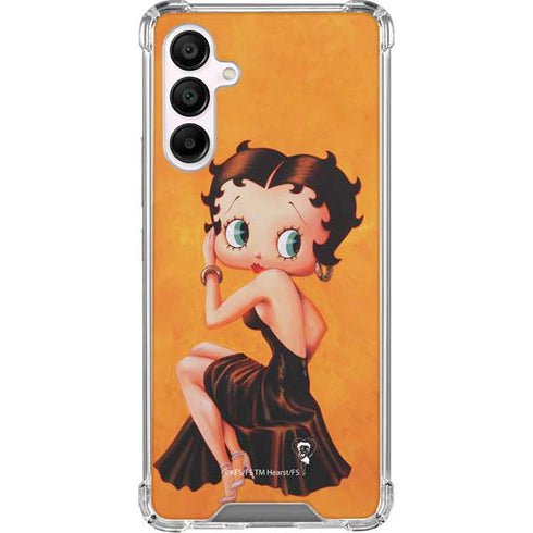 Betty Boop Little Black Dress Galaxy A16 5G Clear Case