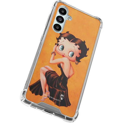 Betty Boop Little Black Dress Galaxy A16 5G Clear Case
