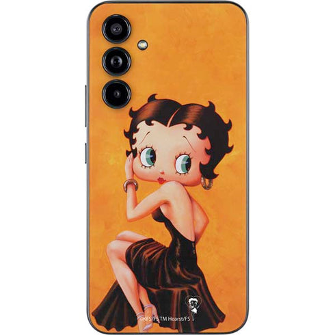 Betty Boop Little Black Dress Galaxy A54 5G Skin
