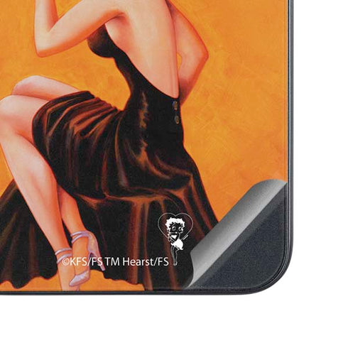 Betty Boop Little Black Dress Galaxy A54 5G Skin
