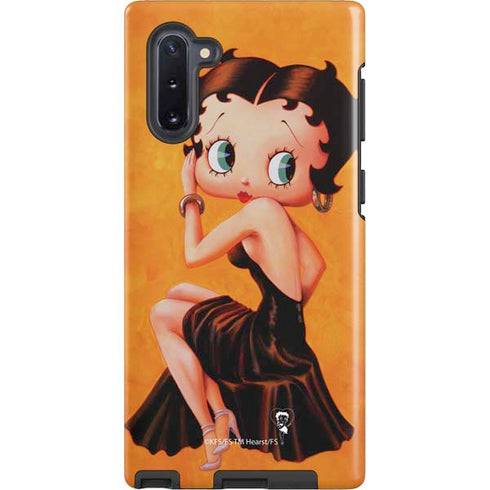 Betty Boop Little Black Dress Galaxy Cases