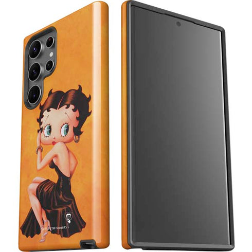 Betty Boop Little Black Dress Galaxy S23 Ultra Pro Case