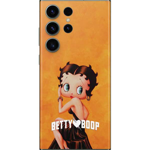 Betty Boop Little Black Dress Galaxy Skins