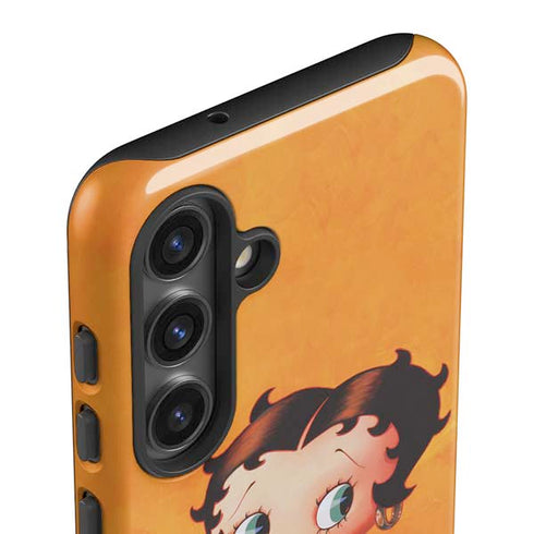 Betty Boop Little Black Dress Galaxy S25 Impact Case