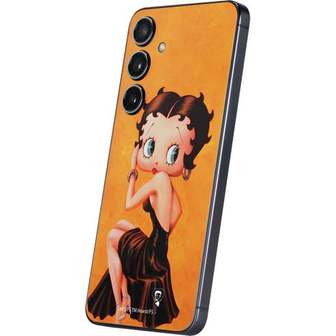 Betty Boop Little Black Dress Galaxy S24 Skin