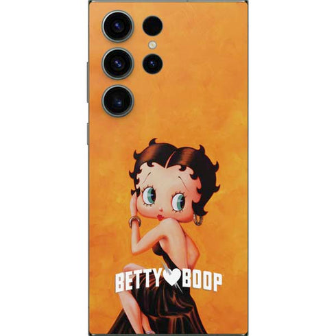 Betty Boop Little Black Dress Galaxy S24 Ultra Skin