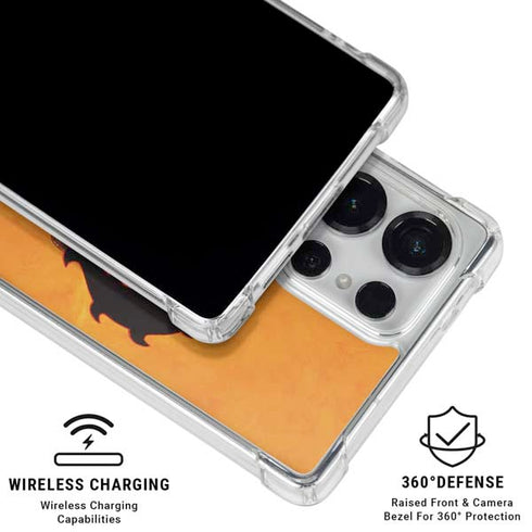 Betty Boop Little Black Dress Galaxy S25 Ultra Clear Case