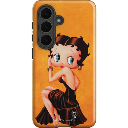 Betty Boop Little Black Dress Galaxy S26 Impact Case