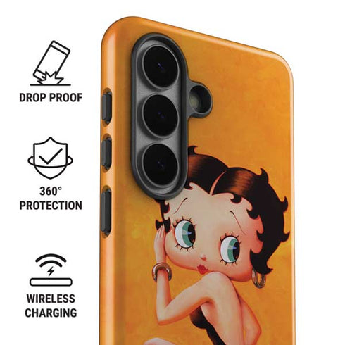 Betty Boop Little Black Dress Galaxy S26 Plus Impact Case