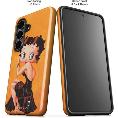 Betty Boop Little Black Dress Galaxy S26 Plus Impact Case