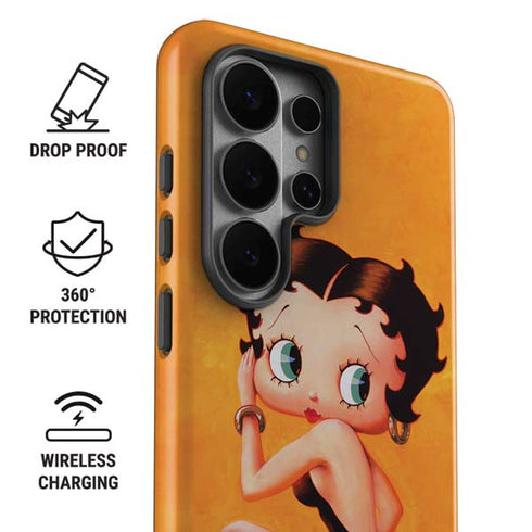 Betty Boop Little Black Dress Galaxy S26 Ultra Impact Case