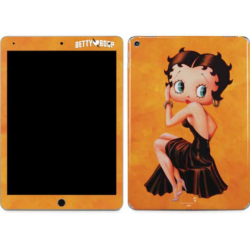 Betty Boop Little Black Dress iPad Skins