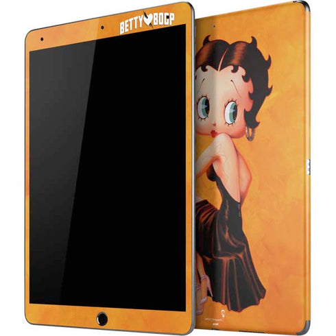 Betty Boop Little Black Dress iPad Skins