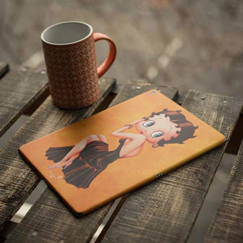 Betty Boop Little Black Dress iPad Skins