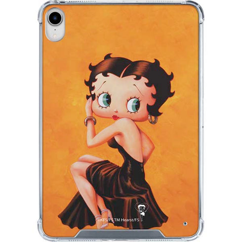 Betty Boop Little Black Dress iPad 11th Gen (2025) Clear Case