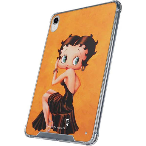 Betty Boop Little Black Dress iPad 11th Gen (2025) Clear Case