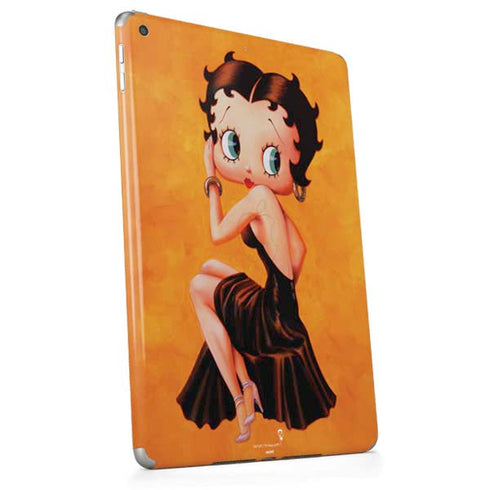 Betty Boop Little Black Dress Apple iPad Skin