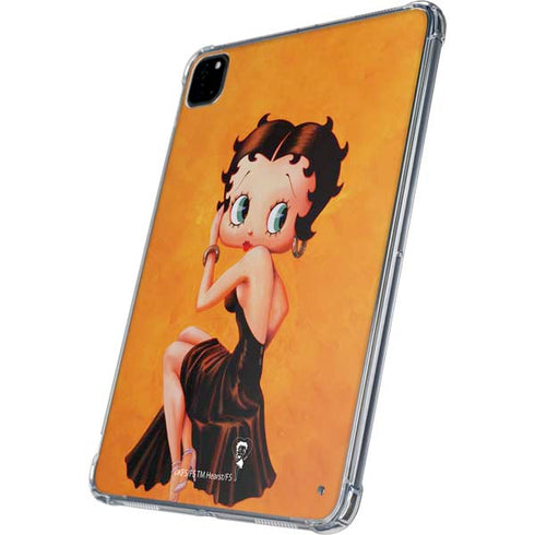 Betty Boop Little Black Dress iPad Pro 11in (2024) Clear Case