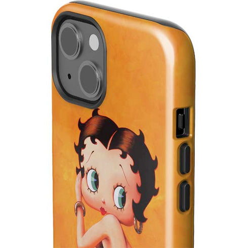 Betty Boop Little Black Dress iPhone 15 Impact Case